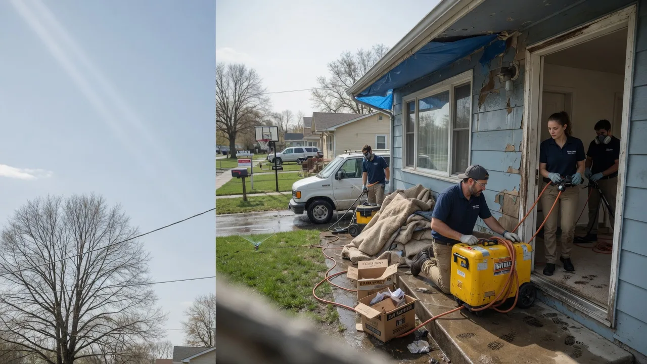 Basement Flood Cleanup in Placedo, TX near me